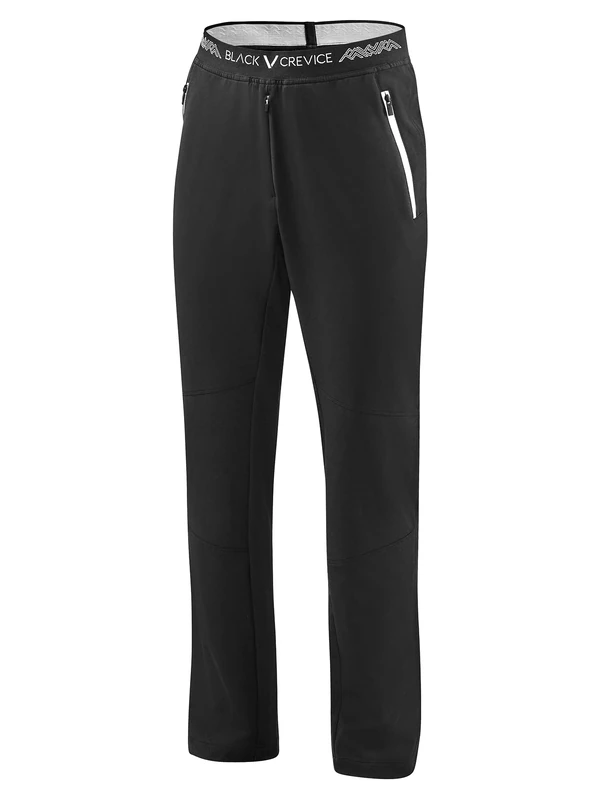 Black Crevice Men's Thin Breathable Outdoor Trousers Hiking, 3XL Black