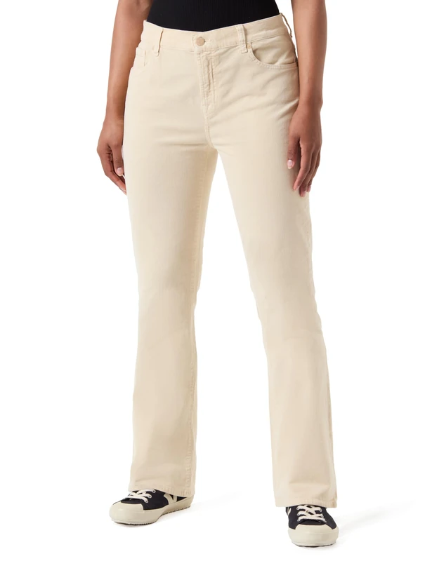 7 For All Mankind Women's JSWBV640 Shorts, White, 2