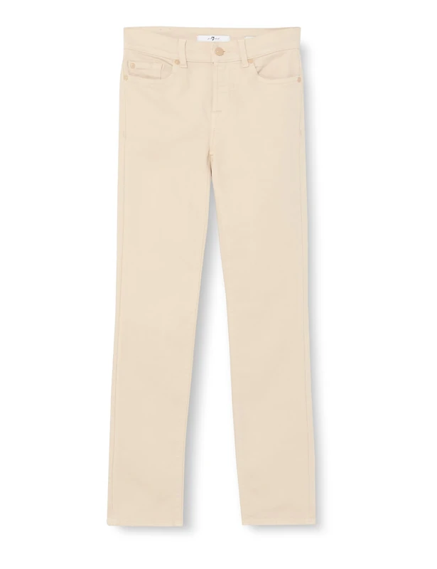 7 For All Mankind Women's JSWXC130 Shorts, White, 38S