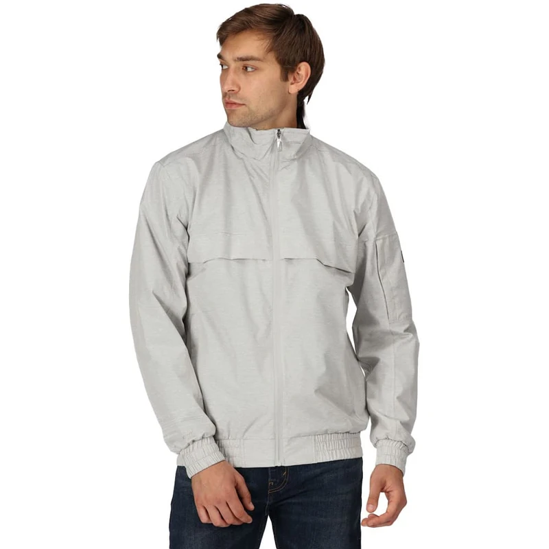 Regatta Mens Shorebay Jacket Silver Grey Linea L