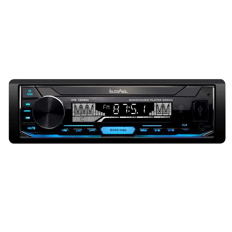 IN PHASE Audio IPS-130SDi 60W x 4 Car Stereo with USB and SD - Image 1