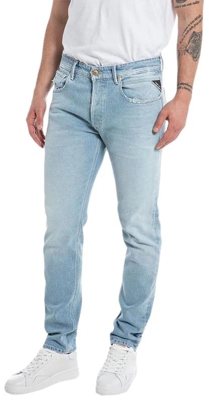 REPLAY Adult M1008 Willbi Jeans, Superlight Blue 011, 30W / 32L