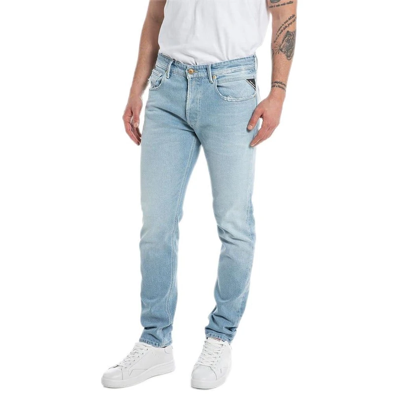 REPLAY Adult M1008 Willbi Jeans, Superlight Blue 011, 32W / 32L