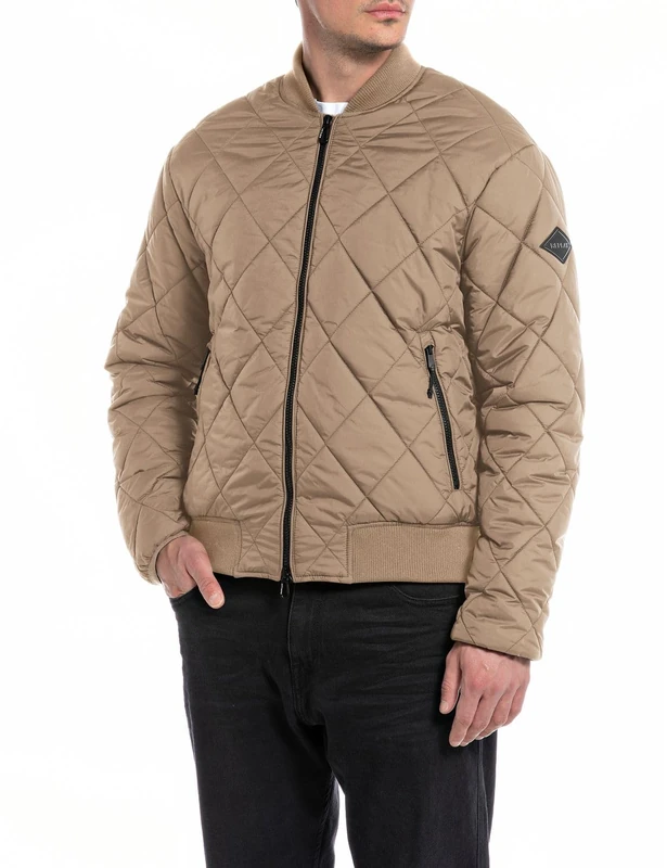 REPLAY Men's M8351 Blouson, Earth 557, S