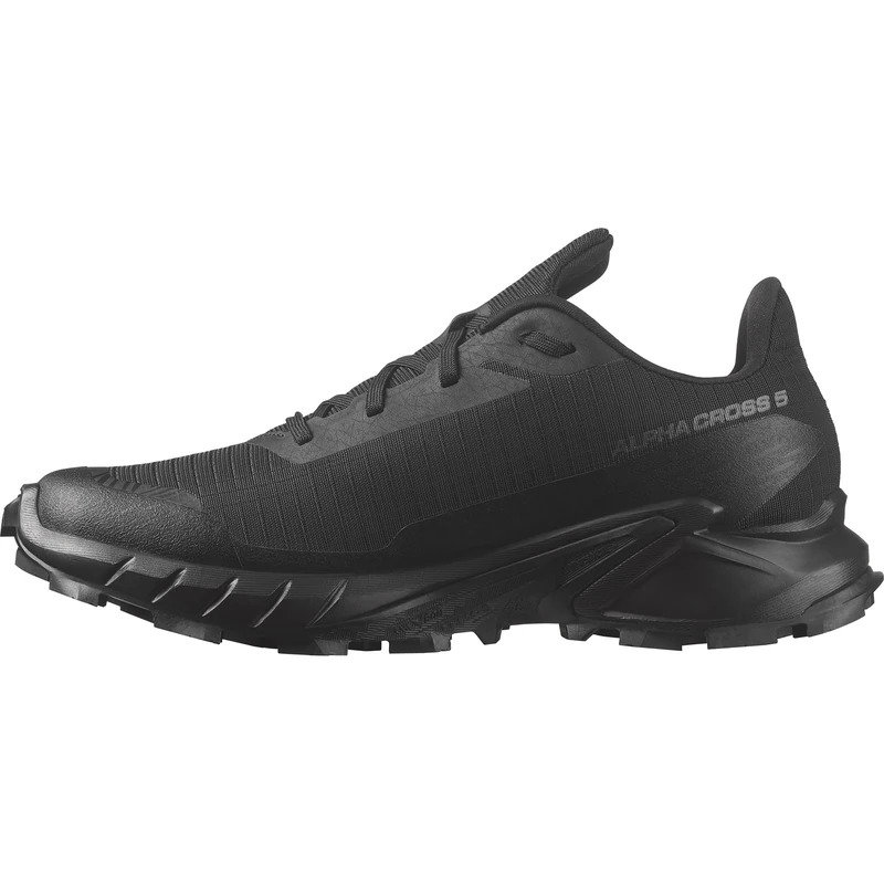 Salomon X Ultra 360 Leather Gore-tex Waterproof Men's Hiking Shoes Black Black Ebony - Image 1
