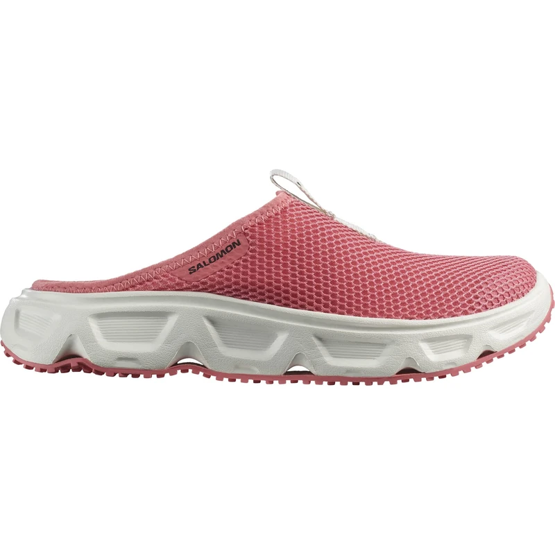 Salomon Women's Reelax Slide 6.0 Loafer, Tea Rose Hite Vanilla Ice, 9.5 UK