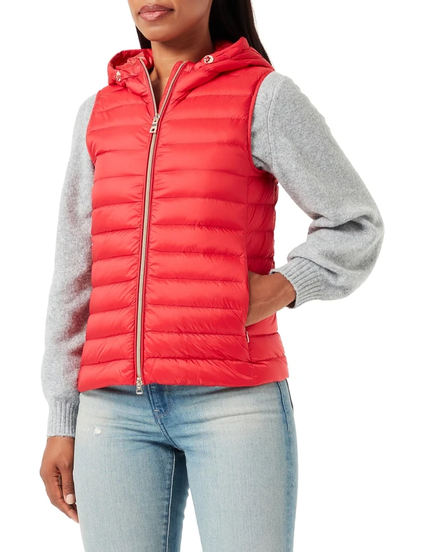 Geox Women's D JAYSEN Jacket, LYCHEE, 42