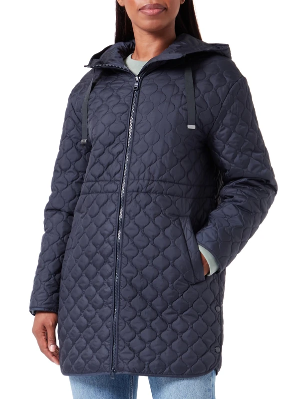 Geox Women's W ASHEELY Jacket, SKY CAPTAIN,