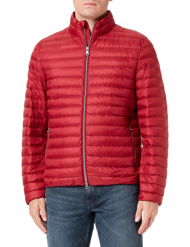 Geox Men's M Warrens Jacket, Red (red Dahlia), 54
