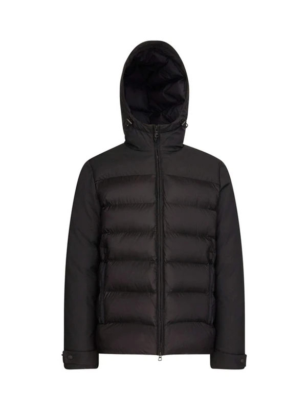 Geox Men's M SAPIENZA Jacket, BLACK/BLACK,