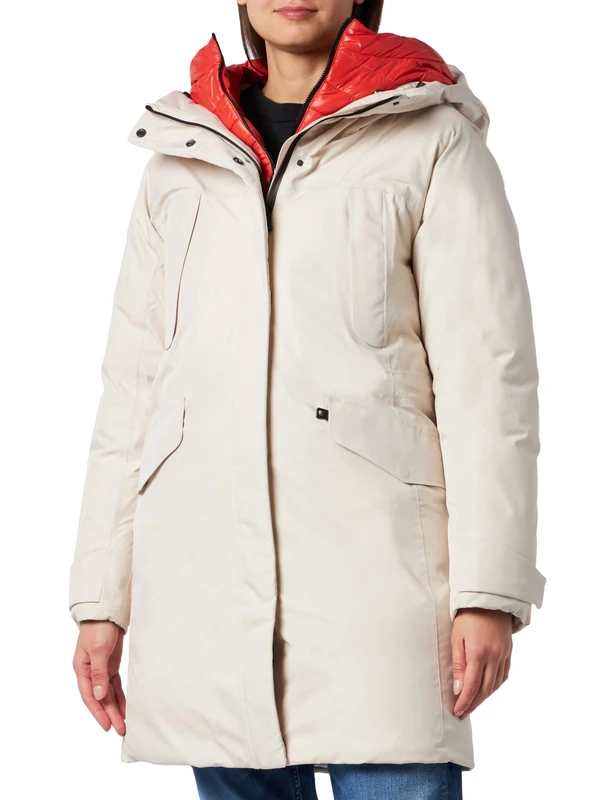 Geox Women's W Gendry Jacket, Moonbeam, 4XL