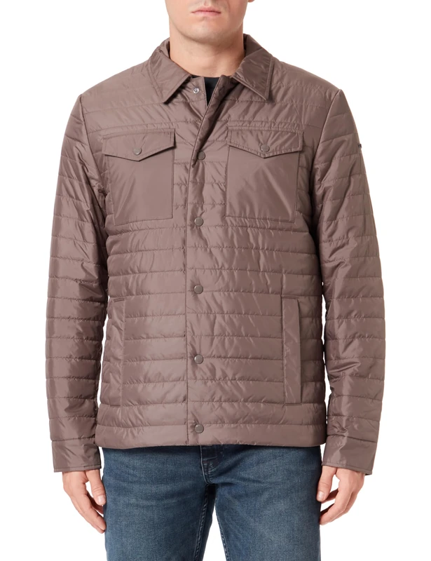 Geox Men's M Wilmer Jacket, Morel, 38