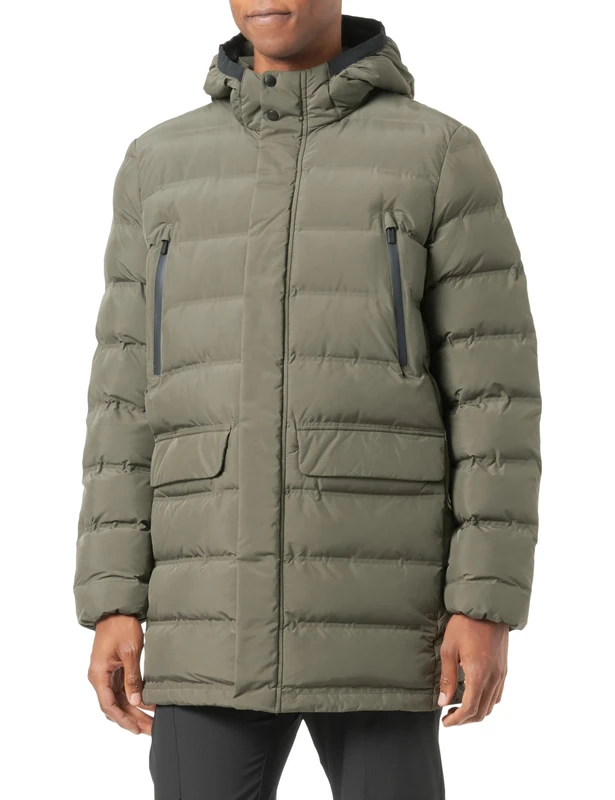 Geox Men's M SPHERICA Jacket, ROSIN,