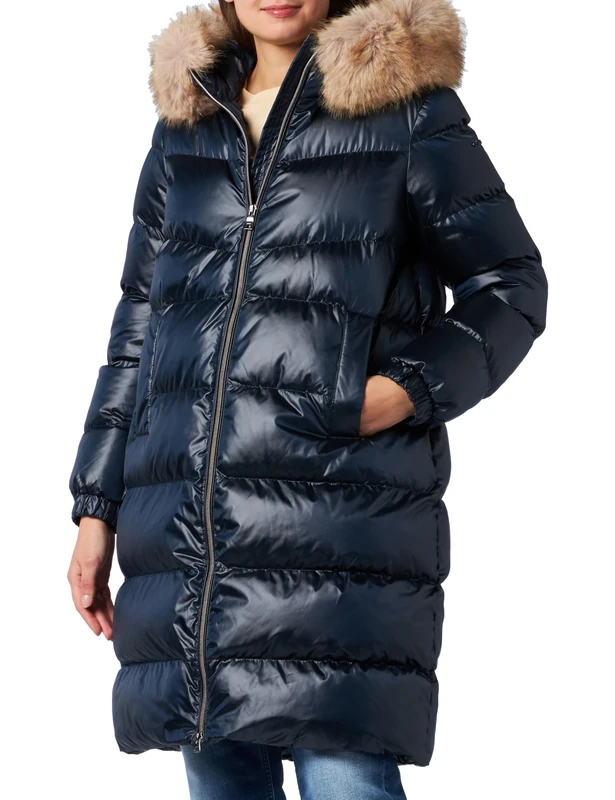 Geox Women's W BACKSIE Jacket, SKY CAPTAIN,