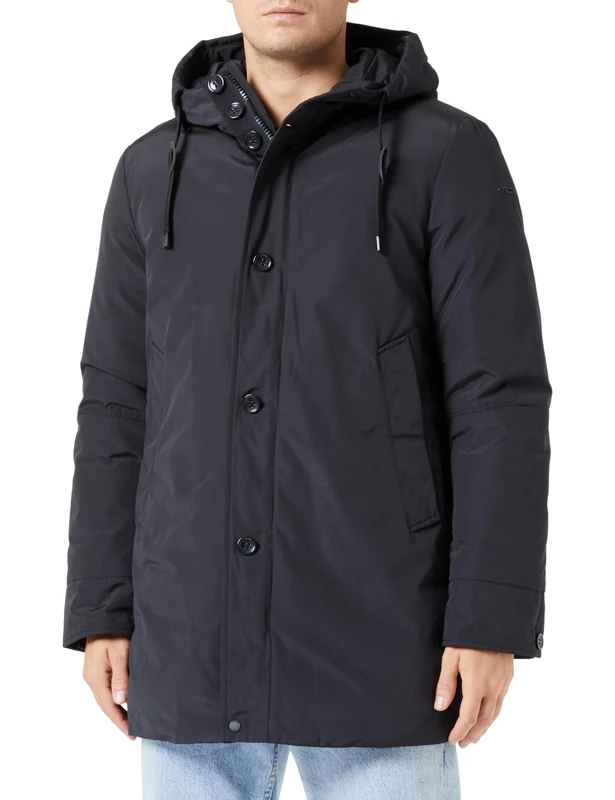 Geox Men's M VELLETRI Jacket, Black,