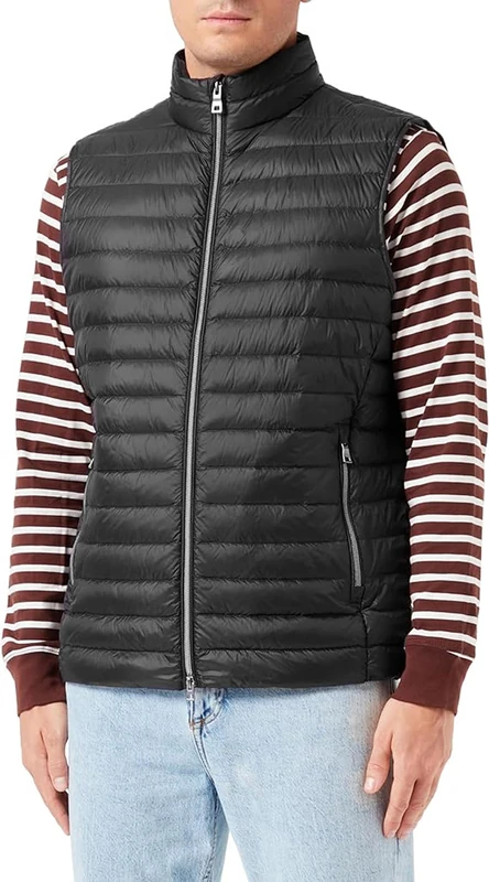 Geox Men's M WARRENS Jacket, Black, 50