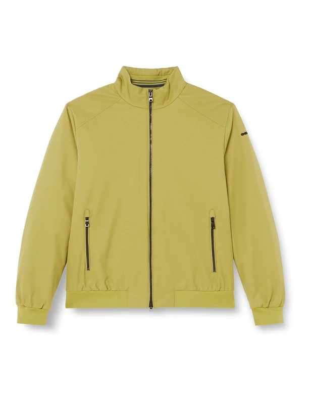 Geox Men's M Vincit Jacket, Green Olive, 52 - Image 1