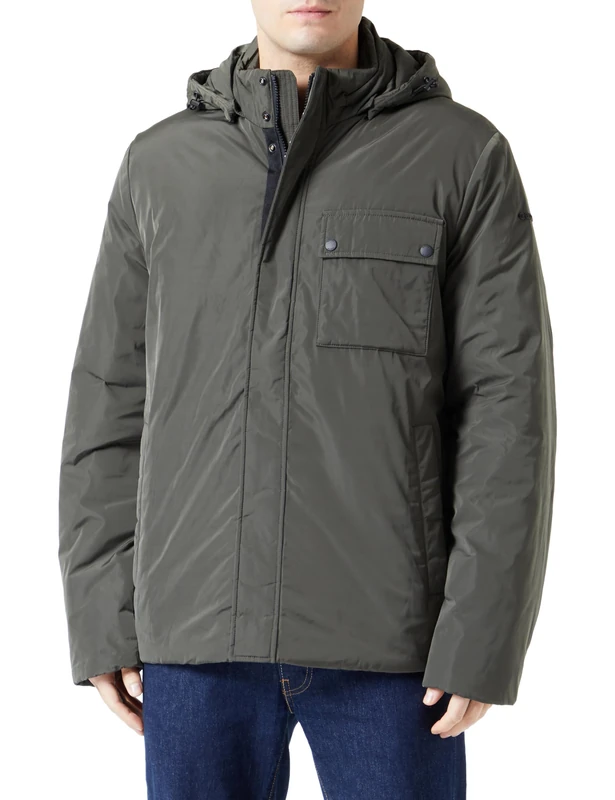 Geox Men's M WALEE Jacket, Rosin, 38