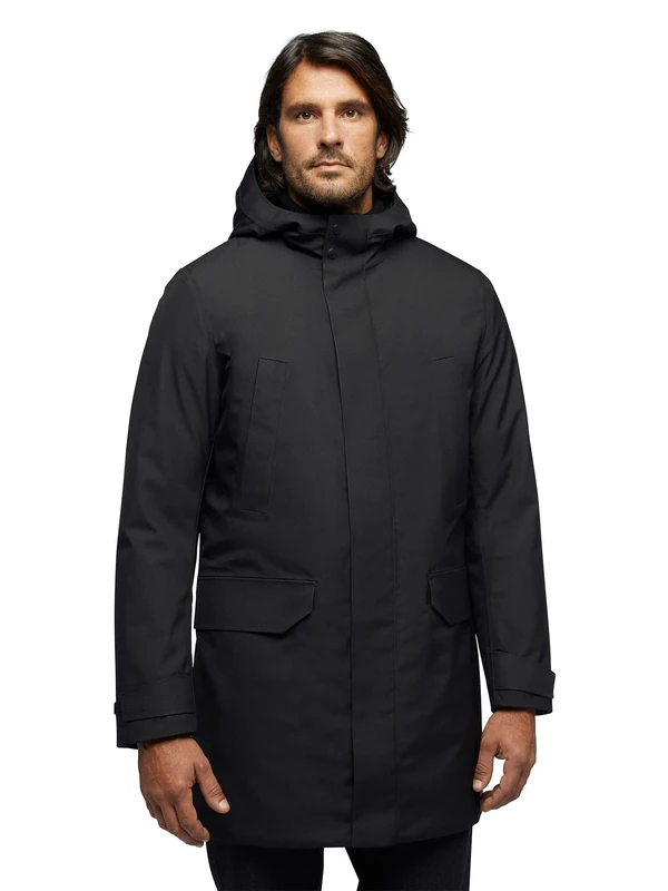 Geox Men's M CLINTFORD Jacket, Black, 56