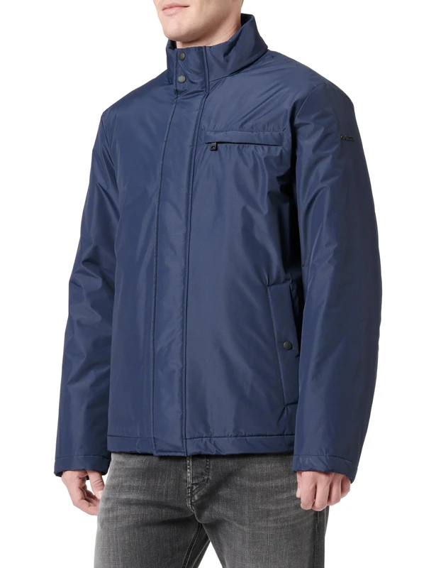 Geox Men's M VINCIT Jacket, SKY CAPTAIN/DRESS BL,