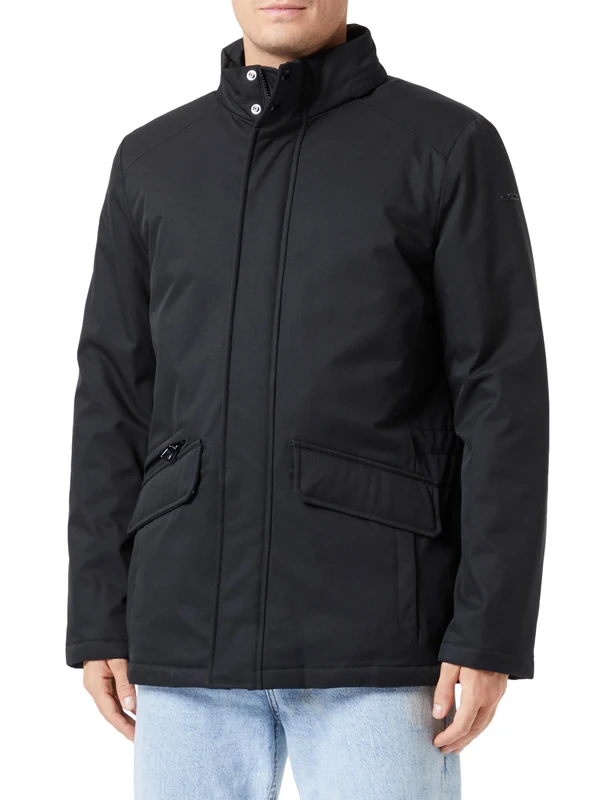 Geox Men's M Vincit Jacket, Black, 54