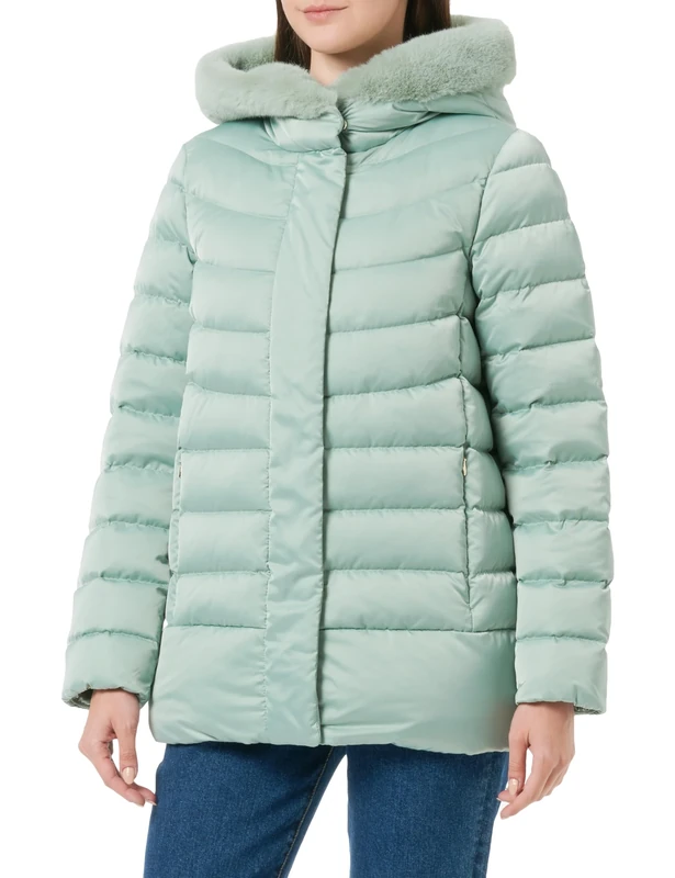Geox Women's W CHLOO Jacket, Jadeite, 5XL