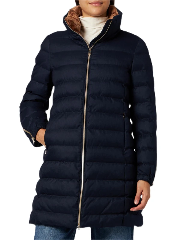 Geox Women's W ILDE Jacket, Night Sky,
