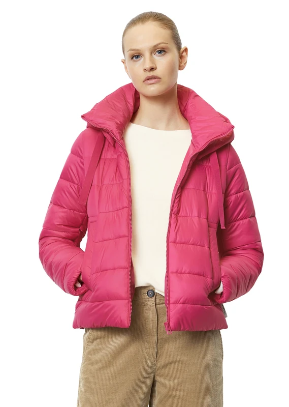 Marc O'Polo Women's 308085170129_662_42 WOVEN OUTDOOR JACKETS, vibrant pink,