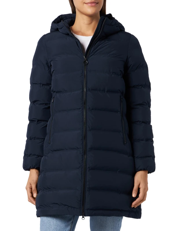 Geox Women's W SPHERICA Jacket, SKY CAPTAIN,