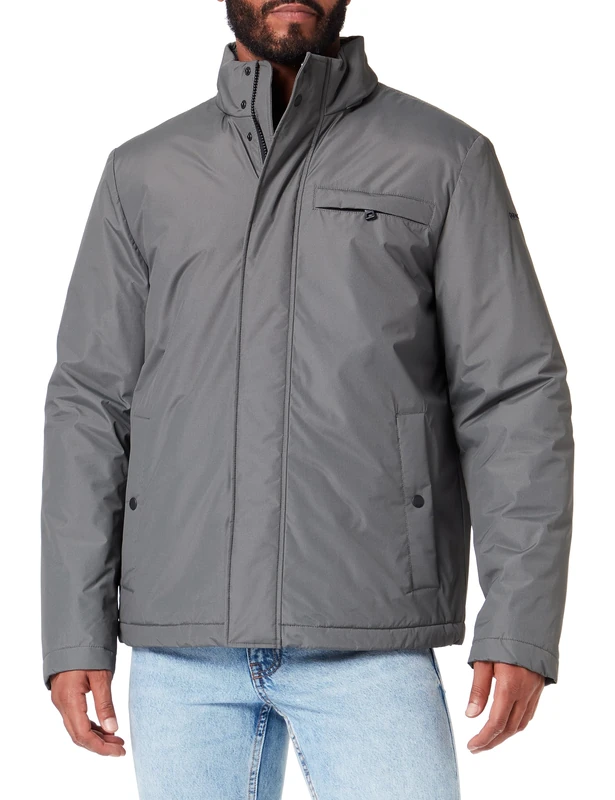 Geox Men's M VINCIT Jacket, OLIVE NGHT/DUST OLIV,