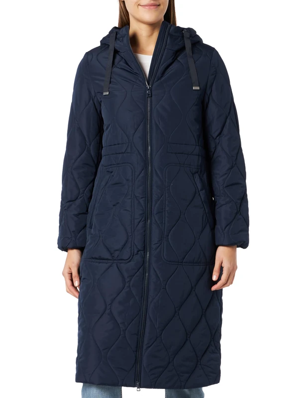 Geox Women's W DIAMANTA Jacket, SKY CAPTAIN,