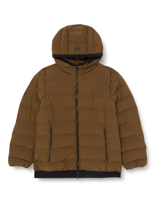 Geox Women's W Spherica Jacket, Dark Olive, 4XL