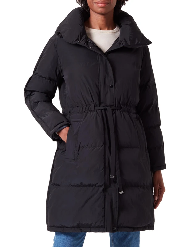 Geox Women's W SKYELY Jacket, Black,