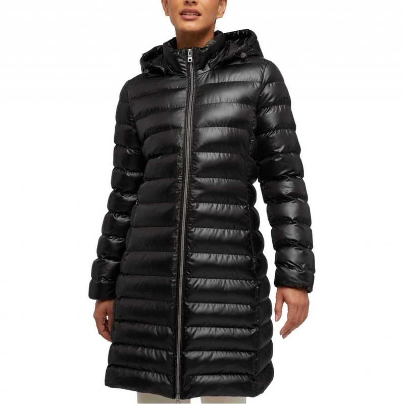 Geox Women's W ZOSMA Jacket, Black,