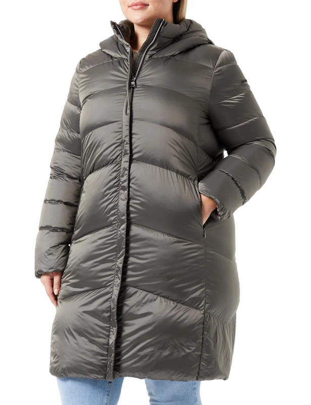 Geox Women's W ADRYA Jacket, BRIGHT CEMENT, - Image 1