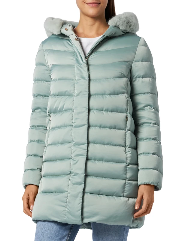 Geox Women's W CHLOO Jacket, Jadeite, 48