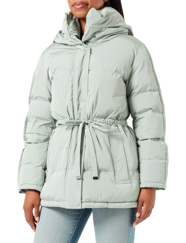 Geox Women's W SKYELY Jacket, Jadeite, 24
