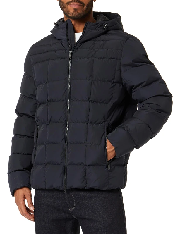 Geox Men's M MAGNETE Jacket, SKY CAPTAIN/SKY CAPT,