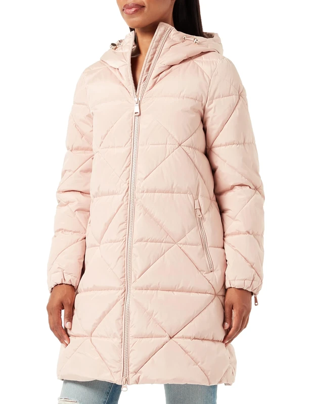 Geox Women's W ALLENIE Jacket, Misty Rose,