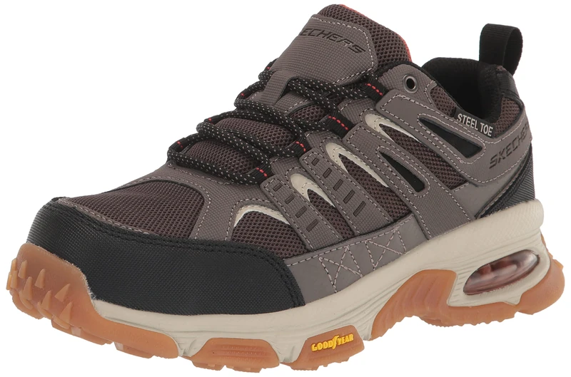 Skechers Men's Skech-Air Envoy ST - Arcket Shoes, Taupe/Black, 6.5 UK - Image 1