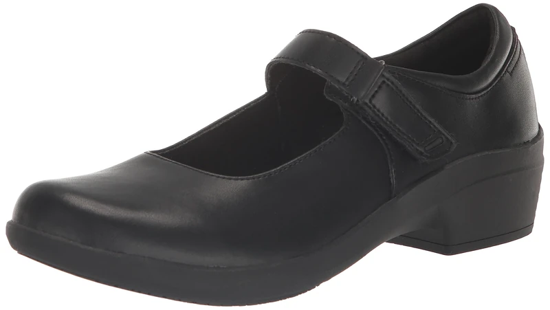 Clarks Women's Talene Ave Loafer, Black Leather, 10 - Image 1