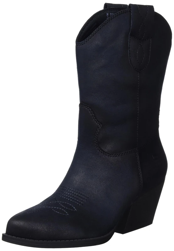 BAGATT Women's Messina Western Boots, darkblue, 8.5 UK - Image 1