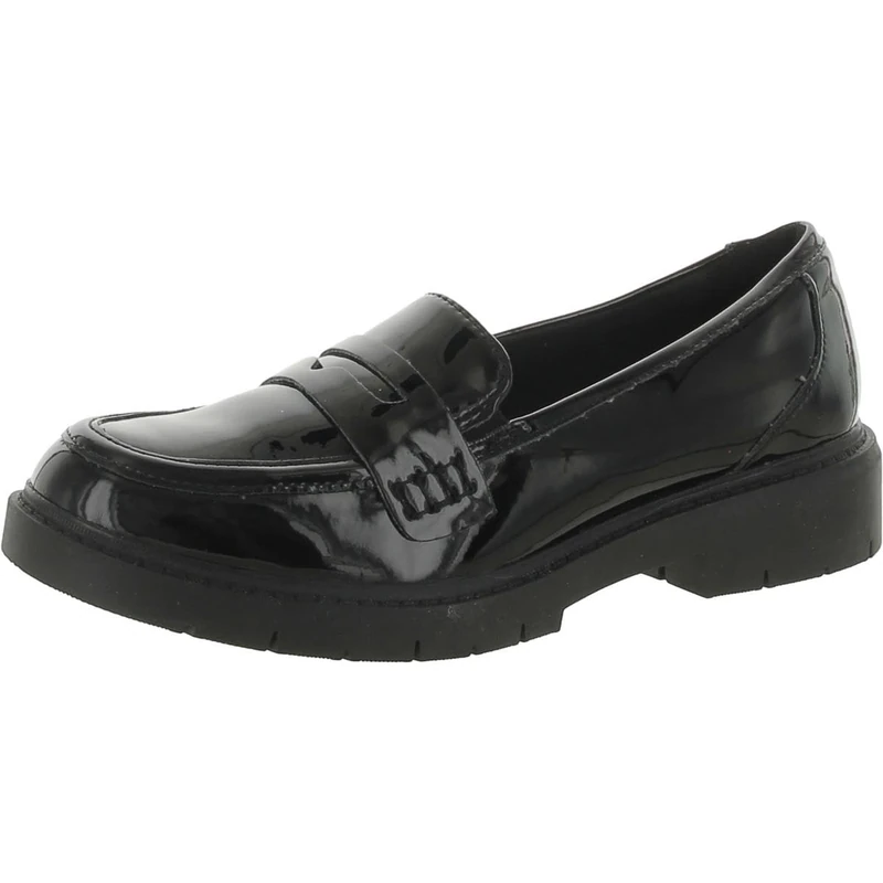Clarks Women's Westlynn Ayla Loafer, Black Patent Synthetic, 6 UK