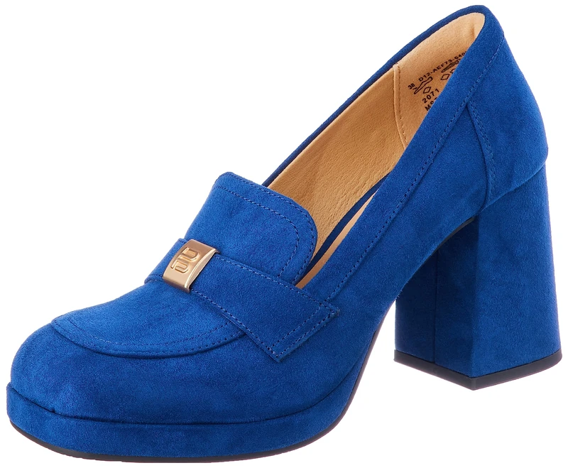 BAGATT Women's Gallarate Pump, Blue, 5 UK