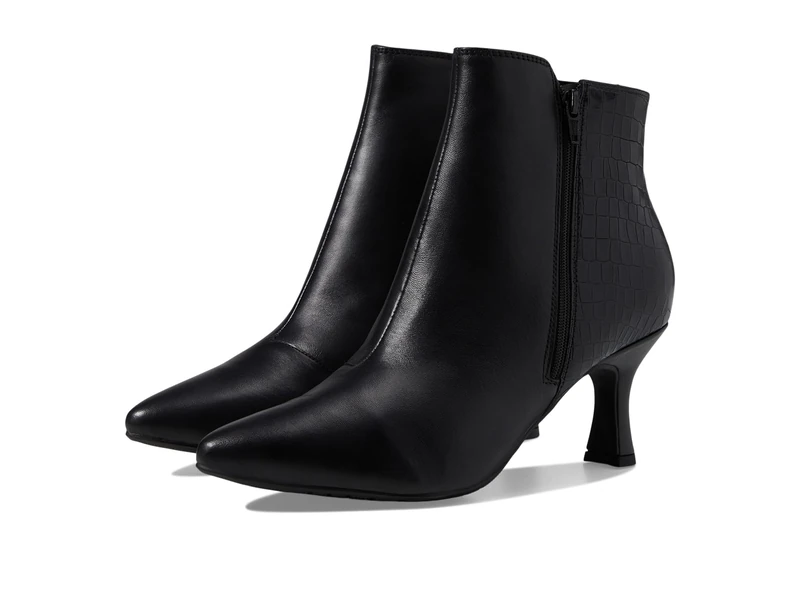 Clarks Women's Kataleyna Glow Ankle Boot, Black Leather, 7 - Image 1