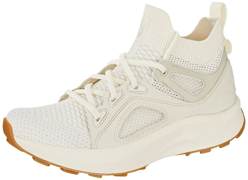 THE NORTH FACE Women's Hypnuluxe Sneaker, Gardenia White Tin Grey, 4.5 UK