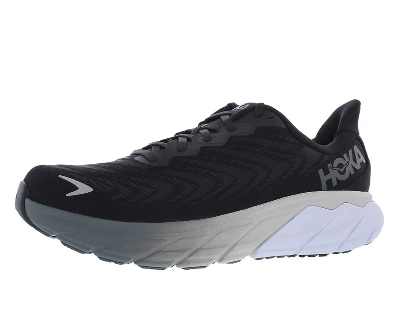 Hoka One One 1132210-BWHT M Clifton 9 Wide Men Black/White UK 8