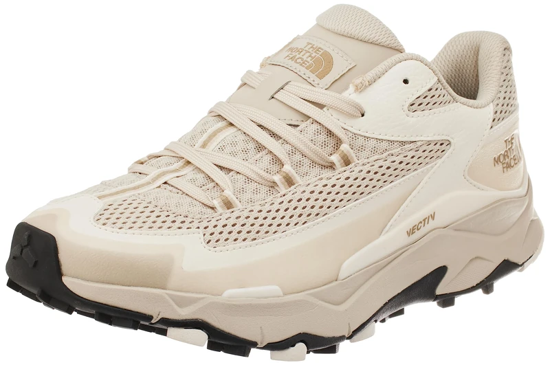 THE NORTH FACE Women's Vectiv Taraval Sneaker, Sandstone Gardenia White, 7 UK