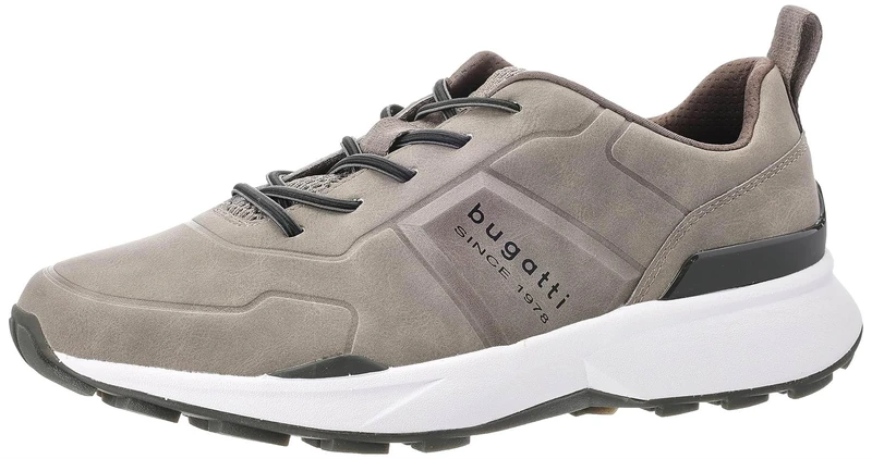 Bugatti Men's Zion Trainers, Taupe, 7 UK