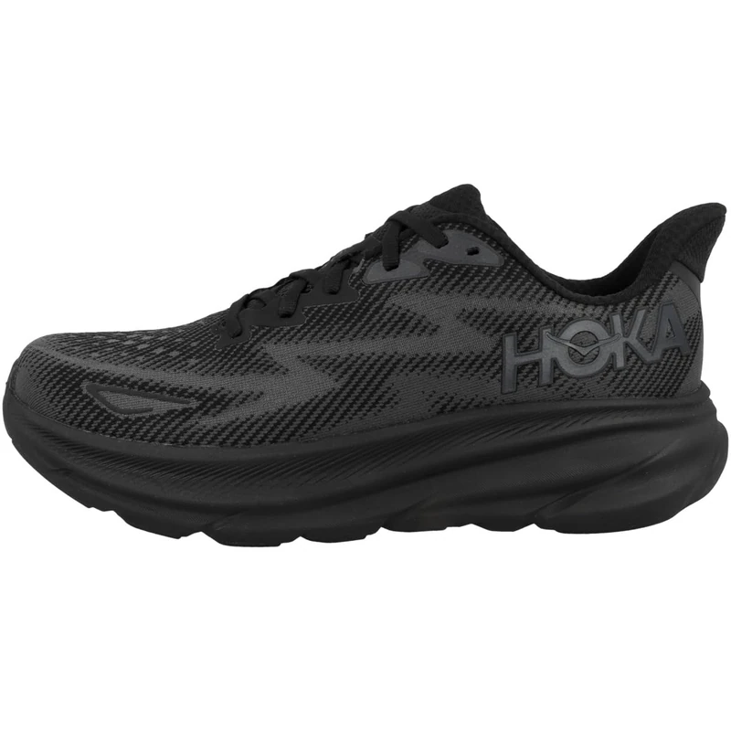 HOKA ONE ONE 1127895-BBLC Clifton 9 Men Black/Black UK 6.5